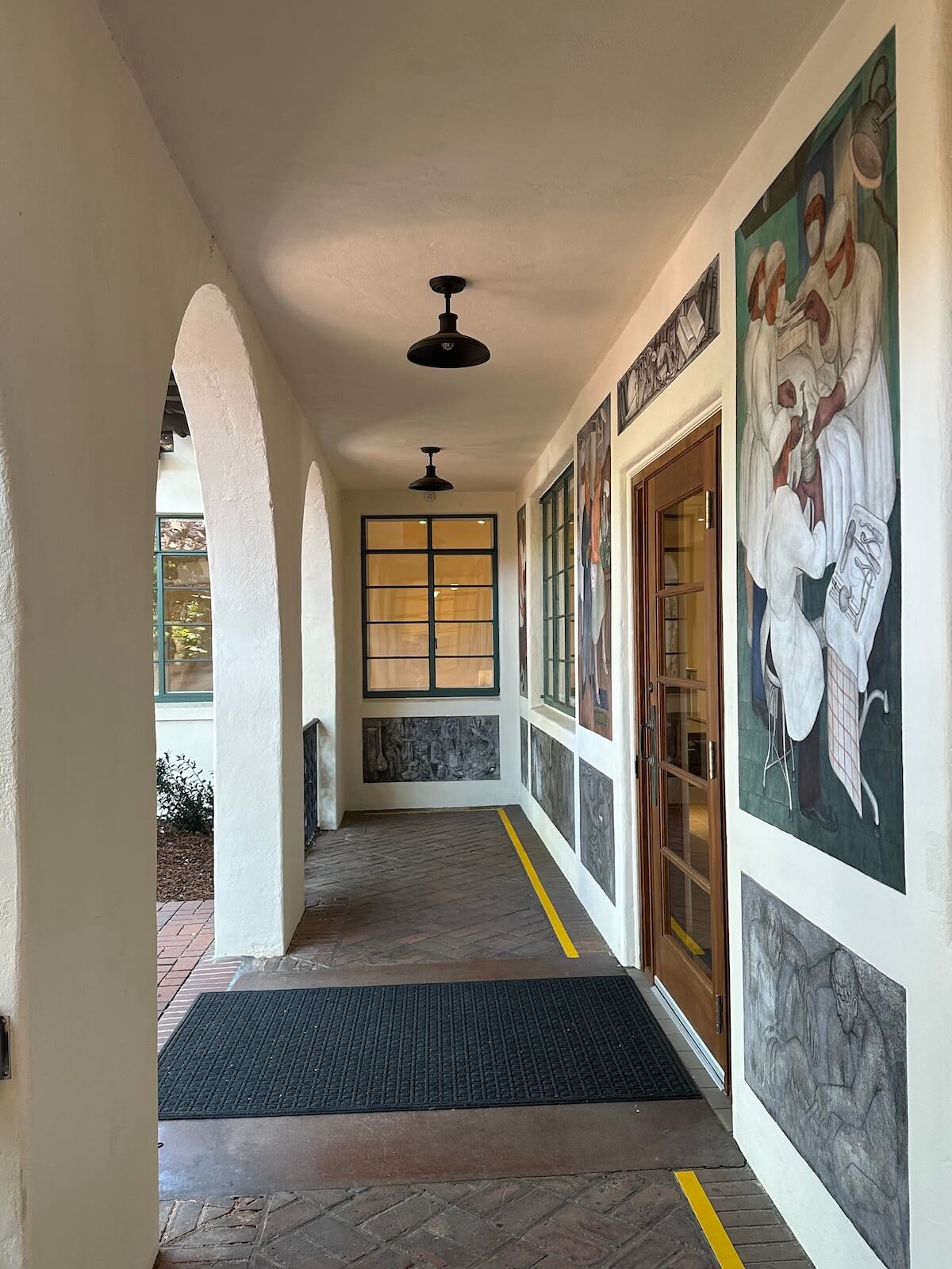 Portico shot of Frescoes - Photo credit- Marguerite Gong Hancock