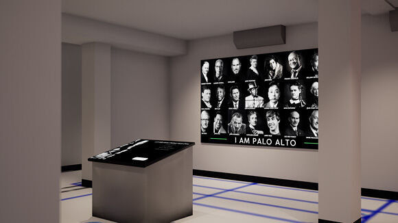 Angled View - Palo Alto Museum
